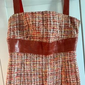 Dolce & gabbana d&g women’s tweed dress 44 S M